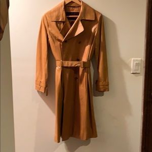 Authentic Andrew Marc leather trench coat